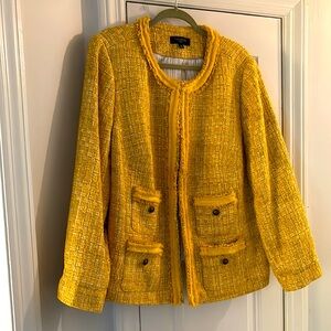 Yellow Tweed Jacket